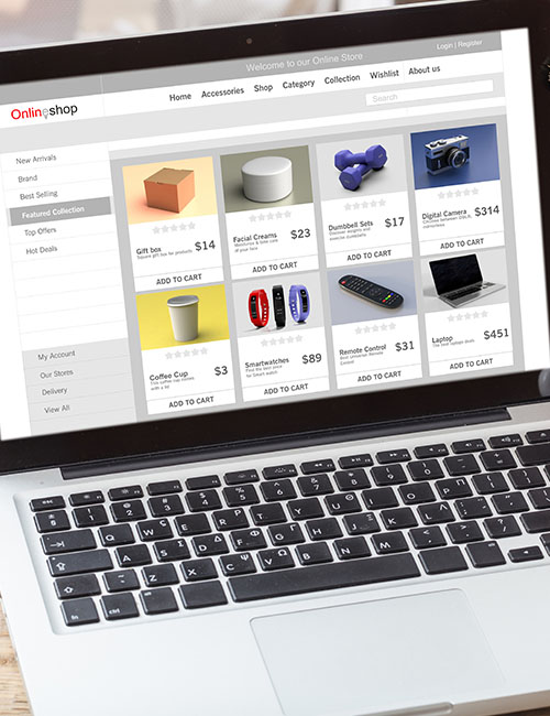 Ecommerce Website Design Company in Delhi
