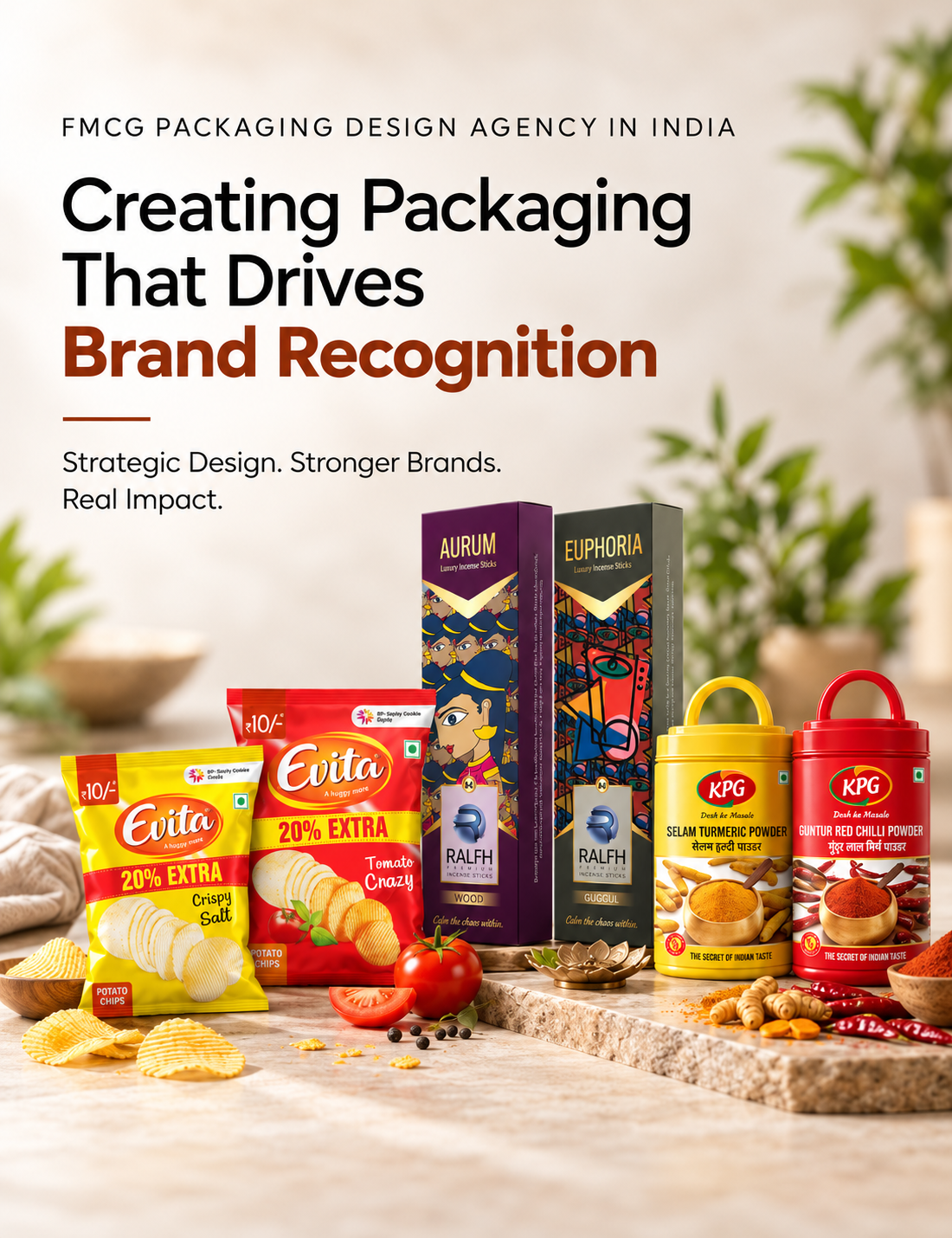 FMCG Packaging Design Agency in India